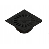 Wpust posadzkowy żeliwny 300x300 Kratka Garażowa Syfonem DN110 M125 12,5 T Standartpark Vodaland