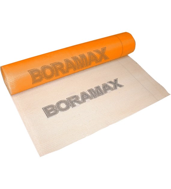 Siatka podtynkowa 160g( rolka 50m2 ) pomarańczowa p.1650 ( cena za 1m2 ) BORAMAX