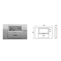 Elektroniczny tygodniowy regulator temperatury, przewodowy BASE VALVEX