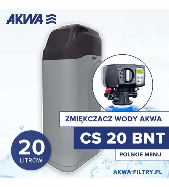 Zmiękczacz, uzdatniacz kompaktowy CS Compakt 20L BNT AKWA