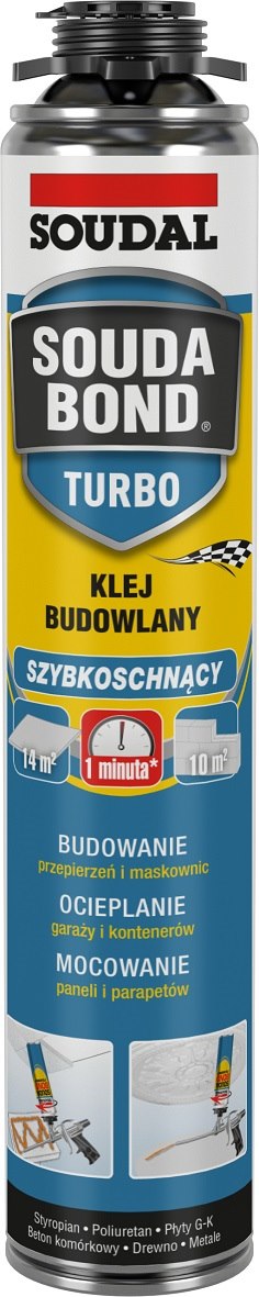 Klej budowlany SOUDABOND EASY TURBO 750ml SOUDAL