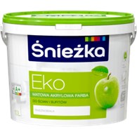 Eko Śnieżka biała 11,5l - Emulsja akrylowa do ścian i sufitów