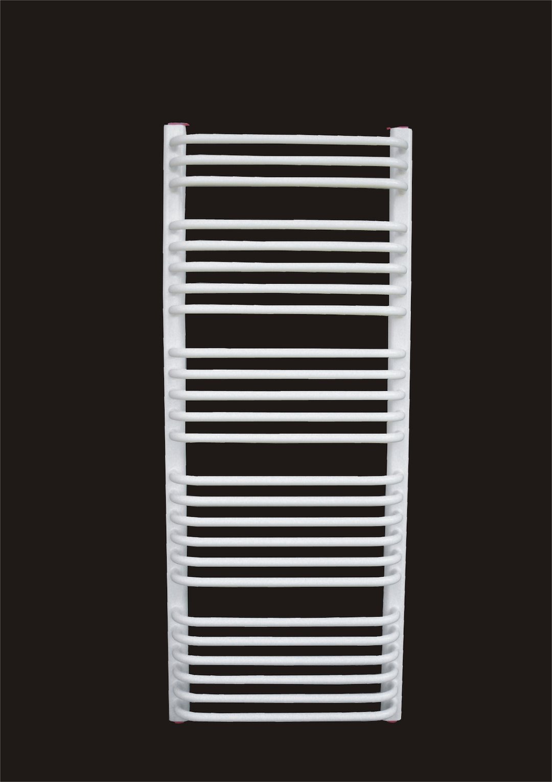 Grzejnik łazienkowu GR1, wymiary 550x1350, 25-żeberek, MOC-813W. TYP.G-24/50 DIAMOND
