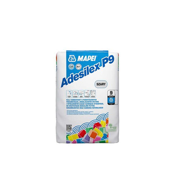 Klej elastyczny Mapei Adesilex P9 szary 20 kg Zero