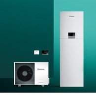 Pakiet pompa ciepła powietrze/woda split plus VWL 55/8.2 + centrala grzewcza VWL 58/8.2 IS S5 zasobnik 190l + regulator sensoCOMFORT VRC 720, zintegrowany moduł internetowy VR 940