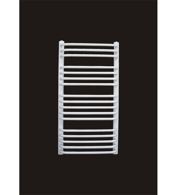 Grzejnik łazienkowy GR1, wymiary 550x940, 17-żeberek,MOC-462W. TYP.G-17/50 BIAŁY DIAMOND