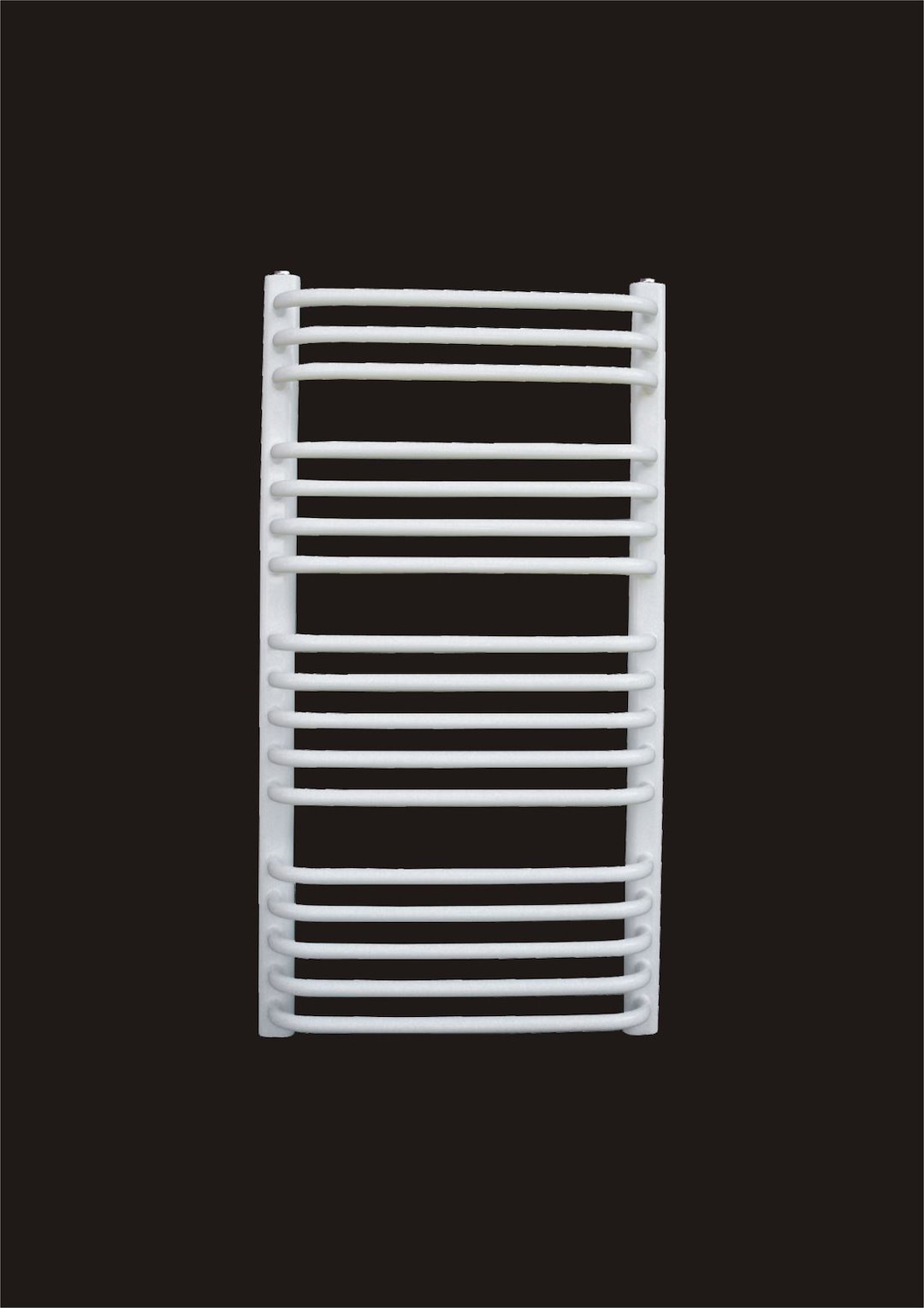 Grzejnik łazienkowy GR1, wymiary 550x940, 17-żeberek,MOC-462W. TYP.G-17/50 BIAŁY DIAMOND