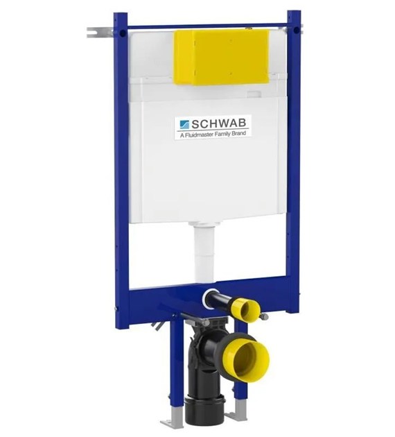 Stelaż podtynkowy WC DUPLO 199 SLIM PŁYTKI 9cm SCHWAB ( do skompletowania z przyciskami VELA )