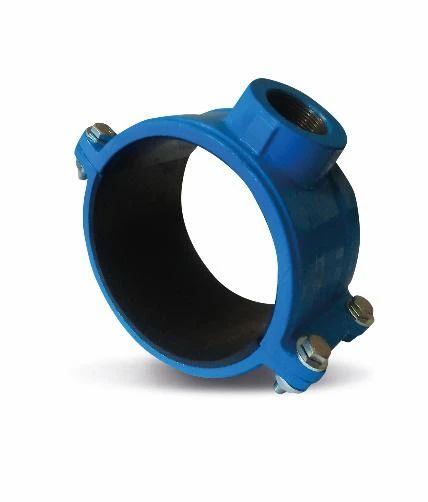 Opaska do przyłączy wodociągowych DN110 x 2  do PE / PVC METALPOL