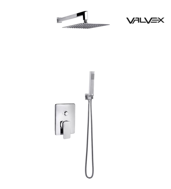 VALVEX LOFT CHROME Zestaw natryskowy podtynkowy