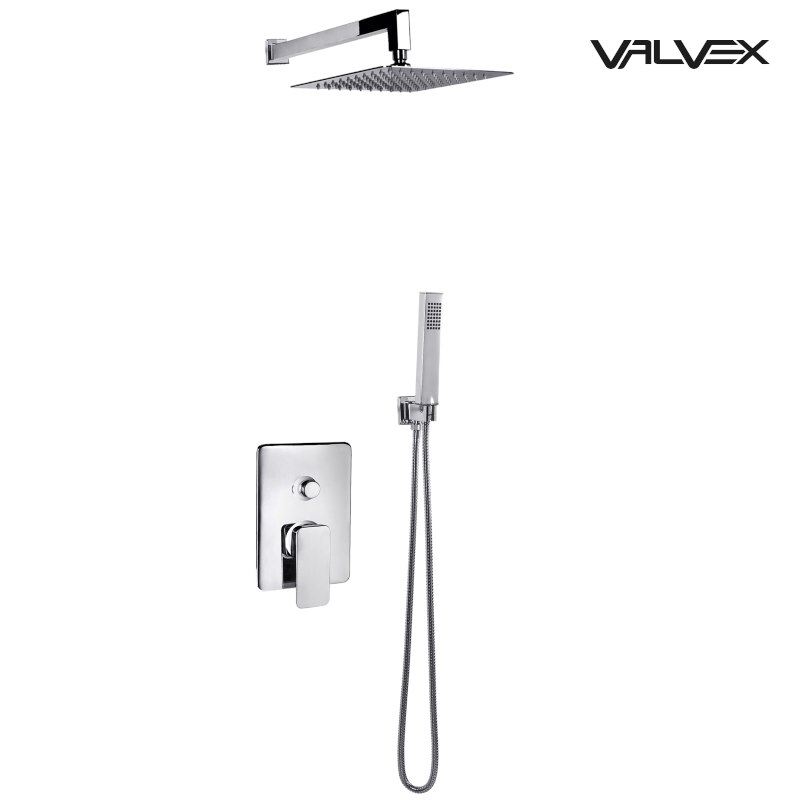 VALVEX LOFT CHROME Zestaw natryskowy podtynkowy