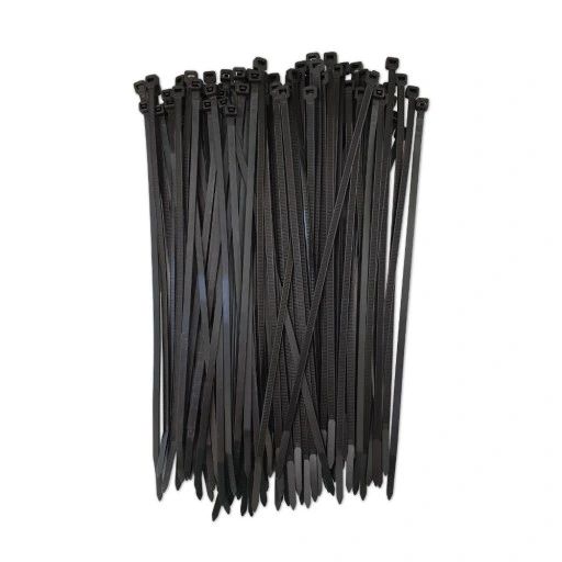 Opaski kablowe 4,8 x 500 CZARNE ERKO