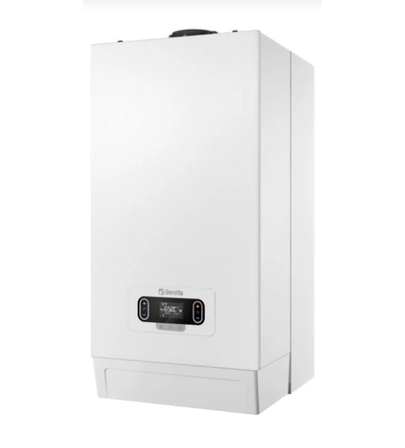 Kocioł gazowy dwufunkcyjny BERETTA Mynute BOILER EVO-X 25 kondensacyjny wiszący 20 kW co / 25 kw cwu zasobnik 31L