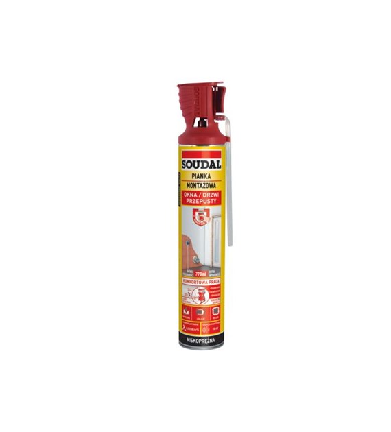 Pianka montażowa GENIUS GUN 750ml SOUDAL