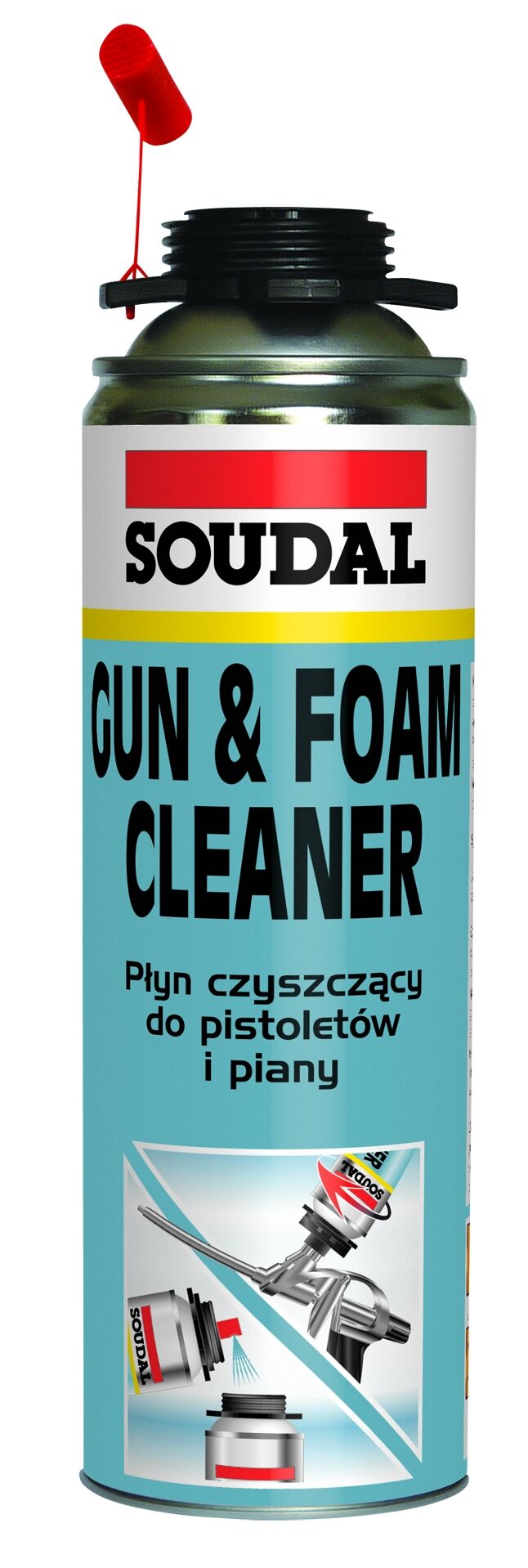 Płyn czyszczący do piany 500ml SOUDAL