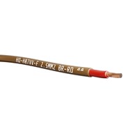 Przewód instalacyjny podwójnie izolowany brązowy – linka LgY 2,5 mm2 - 1 mb HEAT DECOR