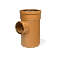 Trójnik kanalizacyjny PVC 200x110/90 LEO