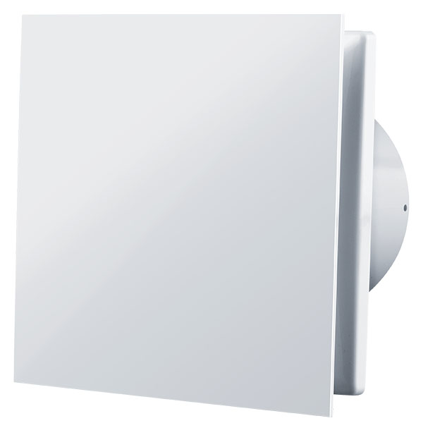 Wentylator osiowy z wymiennym dekoracyjnym panelem fi 100mm KLIQ COLORS z timerem, higrostatem