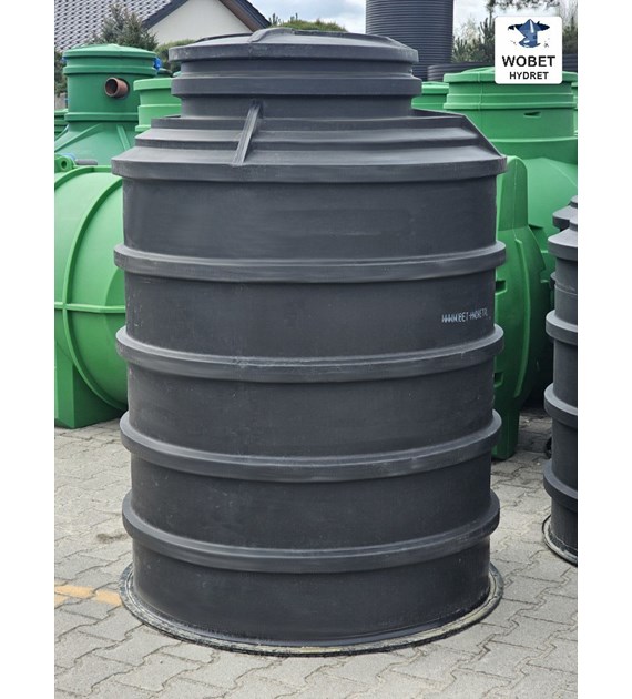 Obudowa studni głębinowej SW100/1,2 - OSG/125 HDPE R jednopłaszczowa WOBET-HYDRET