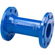 Króciec dwukołnierzowy FF 80 L-300 8 otworowy, żeliwo sferoidalne AVK