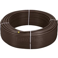 Rura wodociągowa ciśnieniowa PE 90x5,4 PN10 PE100 SDR-17 ( zwój 100 mb ) ( cena za 1mb ) kolor czarny z granatowymi paskami INSTALPLAST ŁASK