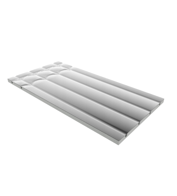 Płyta Sander Alu Standard EPS – element prosty z podwójnym łukiem EPS400 1200x600x20mm dys.150mm TIA