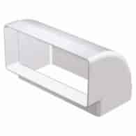 Kolano pionowe 220x90 mm, 90 st., białe VENTS