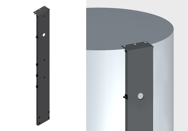 Uchwyt montażowy ALEX HX10 na podgrzewacz HEWALEX
