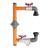 Przyłącze pompy, obejście 2  ( DN50 ) bez pompy PIONOWE CALIDO ARKA