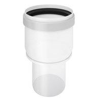 Redukcja pionowa PP DN80/125mm z uszczelką [EPDM] RICOM