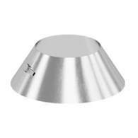 Kołnierz przeciwdeszczowy fi 160 mm RICOM ENERGY SW stal nierdzewna