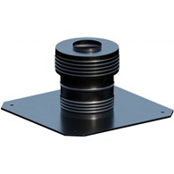 Płyta dachowa stalowa z zasysem DN160mm RICOM