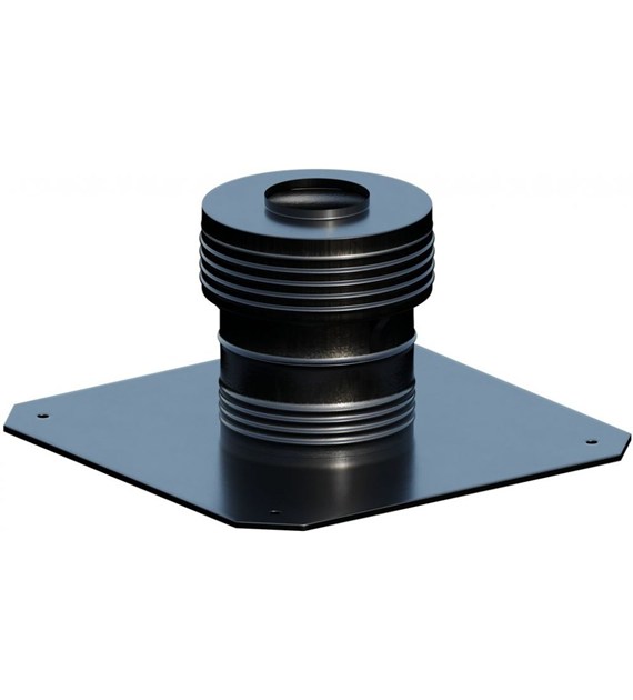 Płyta dachowa stalowa z zasysem DN160mm RICOM