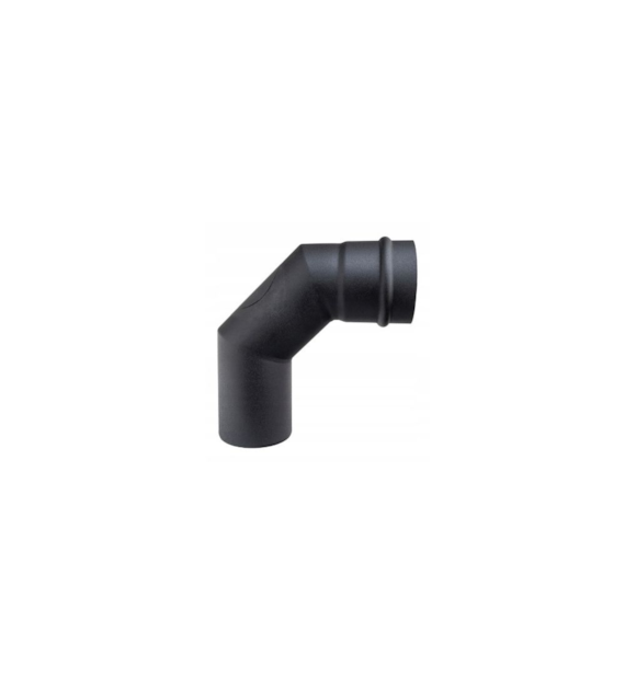 Kolano stałe 80/90 z wyczystką SYSTEM PELLET STAHL