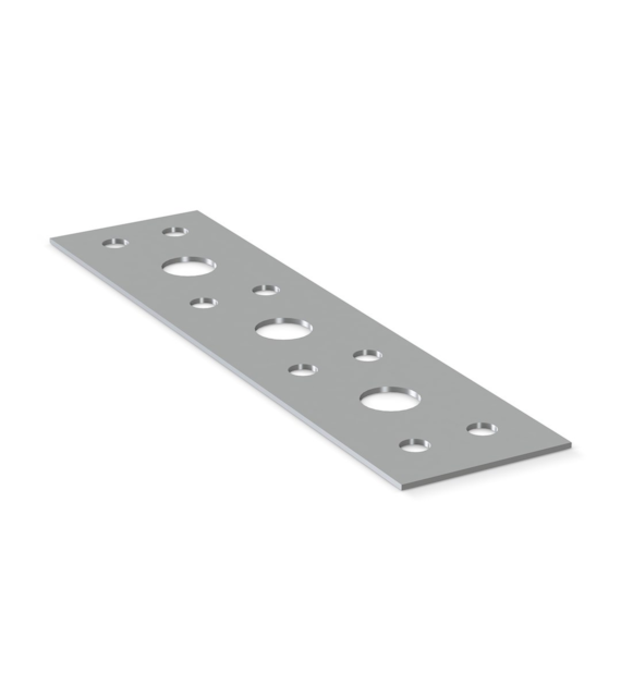 Taśma montażowa stalowa, perforowana FB 17-0.6 0,6mm x 17mm x 25mb  NICZUK