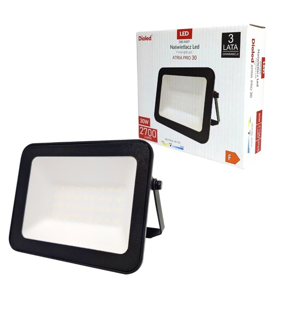 Naświetlacz LED ATRIA PRO 30W 4000K 2700lm IP65 DIO-0437 DIOLED