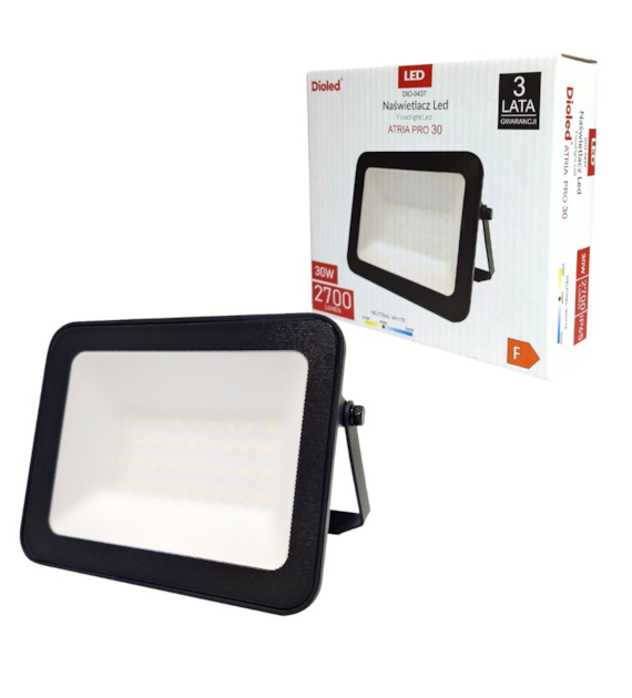 Naświetlacz LED ATRIA PRO 30W 4000K 2700lm IP65 DIO-0437 DIOLED