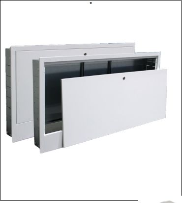 Szafka instalacyjna podtynkowa z wysuwaną maskownicą i miejscem na listwę sterującą D/S-SIP-03LB ARKA