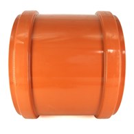 Nasuwka kanalizacyjna 315, złączka, mufa, pomarańczowa DES