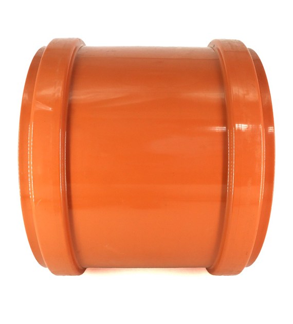 Nasuwka kanalizacyjna 315, złączka, mufa, pomarańczowa DES