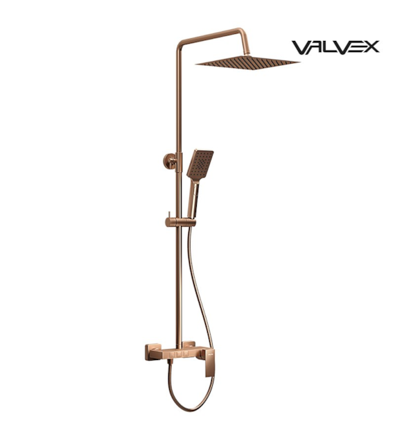 Kolumna prysznicowa 3 funkcyjna SATIN COPPER ARS VALVEX