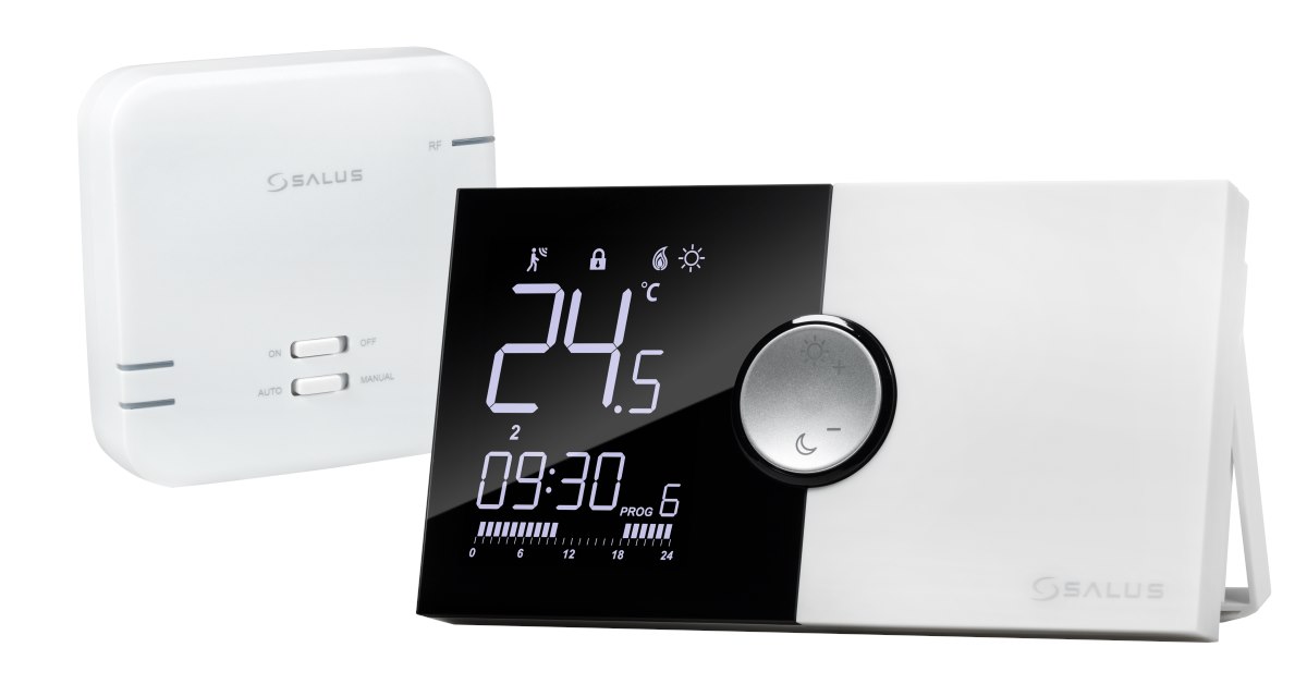 Bezprzewodowy, natynkowy regulator tygodniowy, bateryjny 091PRORF SALUS