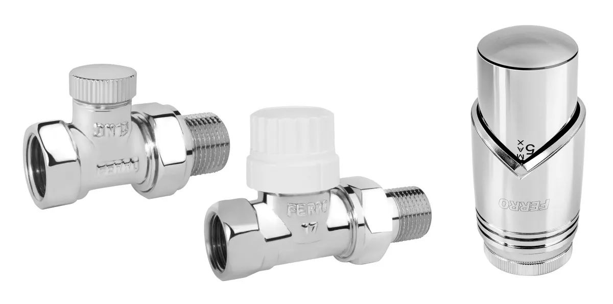 Dekoracyjny zestaw termostatyczny PROSTY, CHROM ZTM30CR FERRO