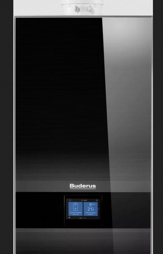 Buderus Pakiet Logamax plus GB182i.2-25 H* + Podgrzewacz c.w.u. S120/5+ Panel BC400+ czujnik Fa + czujnik c.w.u. + RC220