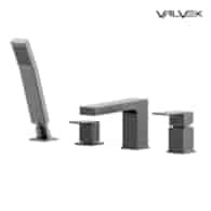 Bateria wannowa 4 otworowa ARS GUN METAL VALVEX