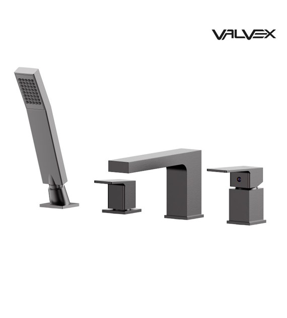 Bateria wannowa 4 otworowa ARS GUN METAL VALVEX