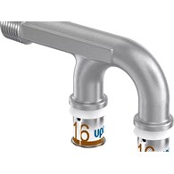 Kolano naścienne Mixer R1/2  MT-16-16 Uponor S-Press Plus 1070636 UPONOR