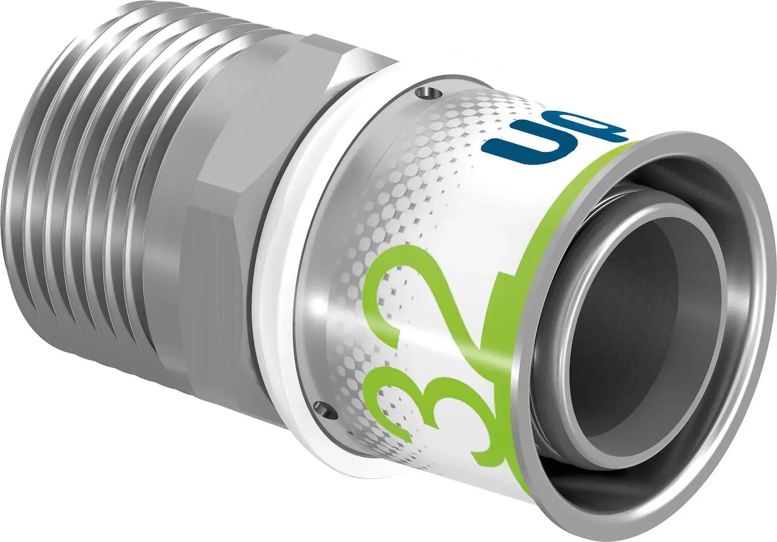Złączka z gwintem zewnętrznym 32-R1 MT Uponor S-Press Plus 1070509