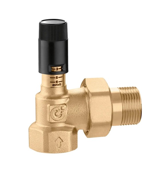 Zawór różnicowo-upustowy 3/4  ( DN20 ) CALEFFI ze skalą