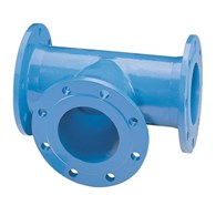 Trójnik żeliwny kołnierzowy T 80x80x80 ( 8510 ) HAWLE